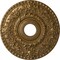 Ekena Millwork Rose Ceiling Medallion (Fits Canopies up to 7 1/4"), 18"OD x 3 1/2"ID x 1 1/2"P, Pale Gold CM18ROPAS - alternate 1
